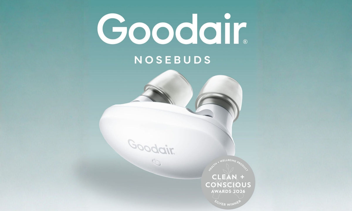 GOODAIR NOSEBUDS A WINNER IN THE 2026 CLEAN + CONSCIOUS AWARDS